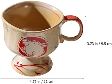 Чаши чај чај керамички кафе кригла кинески новогодишно зајак еспресо кригла чаша чаша чаша чаша чаша чаша за пиење чаша за дома велигденска