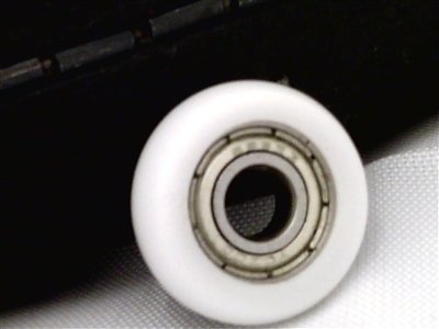 Vxb бренд 5мм со носење со 21,5мм бела пластична гума 5x21.5x7mm Тип: гума во комбинација со стандард на челични топка: Метричка