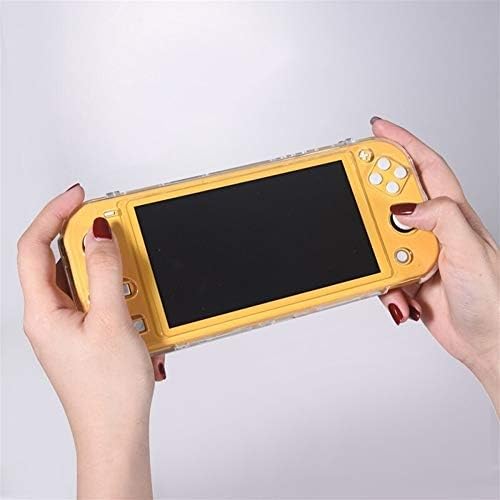 Kingид крал Нов заштитен случај за Nintendo Switch Lite Transparent Crystal Anti-Dratch Console Hander GamePad Shell Cover Cover
