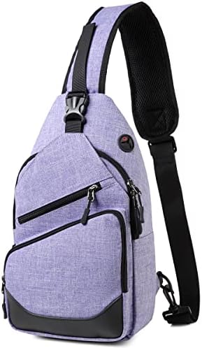 ВАШИ СВЕТСКА торба за мажи жени, една лента над рамото крст на ранецот на градите на градите за пешачење/патување/отворено