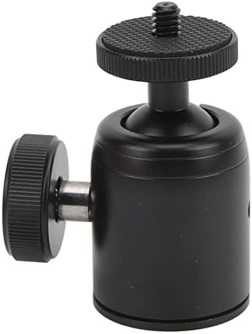 Q35 SLR Камера на камерата Трипод топка глава, алуминиумска легура топка глава со гумена подлога, глава за статив за фотографска