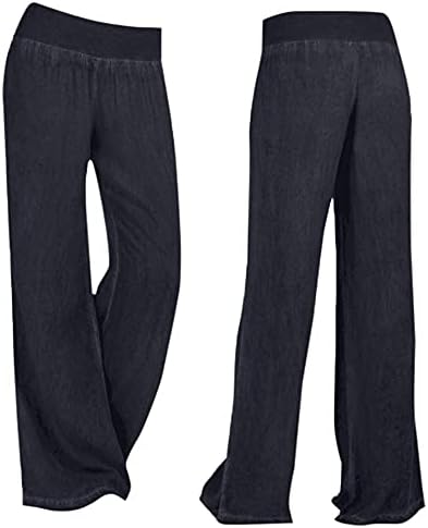 Постелни панталони за жени лето -лежерна еластична еластична висока половината Харем, Панталос, лабава, се вклопуваат широки