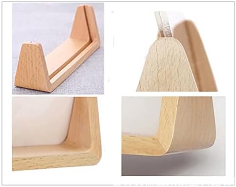 Lyе иновативна цврста дрвена рамка за иновативни 5/6 инчи акрилик U во форма на фото рамка за домашна декорација на бирото