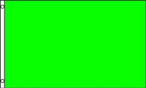 MWS 2'x3 'Цврсто неонско зелено рекламирање Супер полиестер најлон 2x3 ft куќа банер Громти двојно зашиени отпорни на премија за отпорен
