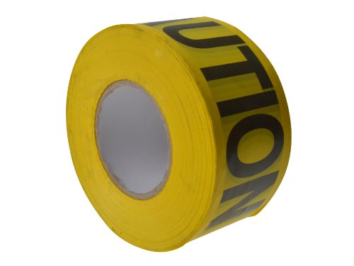 В. Хансон 16000 жолта претпазлива лента за барикада, 2 мил, 1000 стапки, жолта/црна, жолта претпазливост 305м