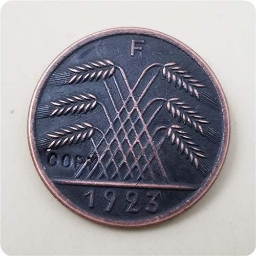 1923ф, 1925ф Германија 10 Изнајмувањепфениг Копирај Монети Комеморативни Монети Уметничка Колекција