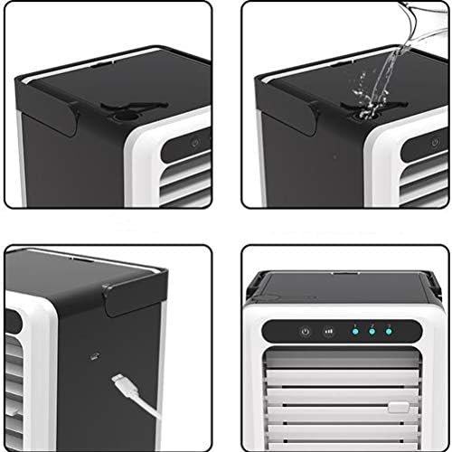 GVFTG преносен USB Mini ладилник за воздух Испарувачки мобилни климатизери Прочистување на влажно 3 во 1