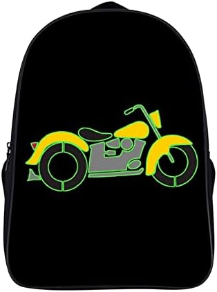 Камуфлажен Мотоцикл Тежок Ранец Торба За Книги Дневен Ранец Спортска Патна Торба Со Оддел 16 Инчи