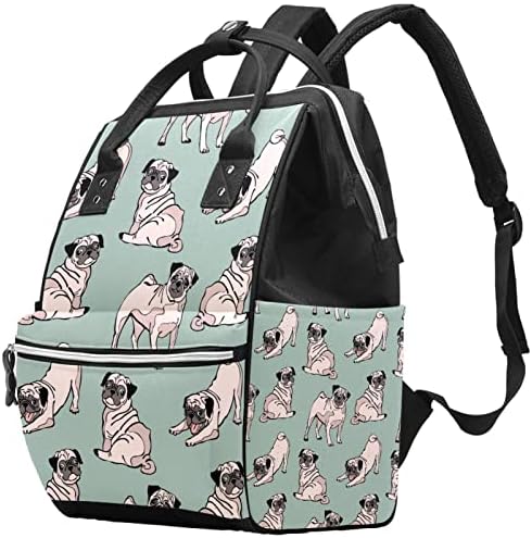 Симпатична ранец на лаптоп за череп за жени, пелена торба ранец за патувања торбички од колеџ ранец