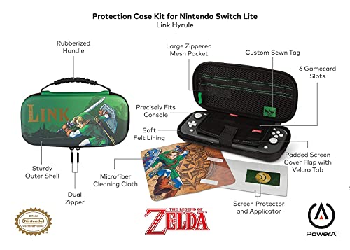 Комплет За Заштита на PowerA За Nintendo Switch Lite-Легендата За Зелда: Линк Хирул