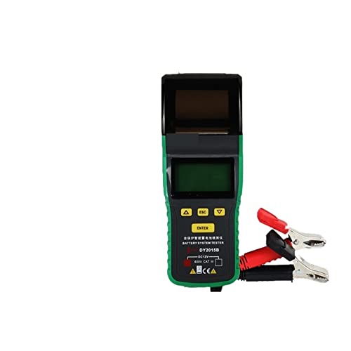 Тестер за батерии на автомобили со печатач DY2015B 12V LED екран Тест за тест за тестирање на тестот за полнење на тест за тест за максимално