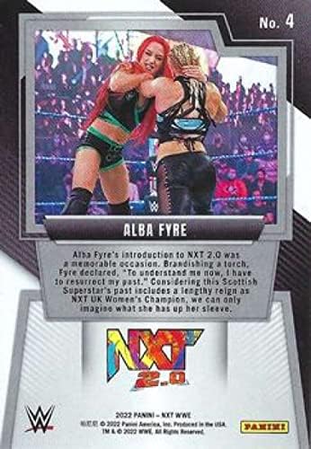 Alba Fyre 2022 Panini WWE NXT 4 NM+ -MT+ картички за борење