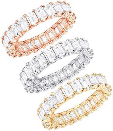 2023 Нови дами моден прстен Персонализиран прстен накит 3 бои со големина на бакар прстен 610 Големина на прстенот 9