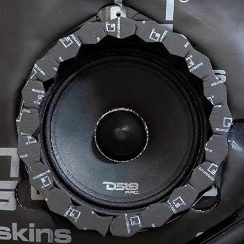 Soundskins Звучен Систем Пакет DS 18 PRO-ZXI6. 4BM 6.5 Звучник 600W Max/300W RMS Среден Опсег Автомобил Или Камион Врата Звучник Со Брановидна