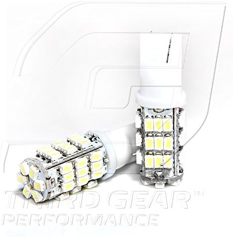 TGP T15 White 42 LED Smd Клин Обратна/Резервна Копија Светилки Пар 2007-2011 Компатибилен Со Hyundai Veracruz
