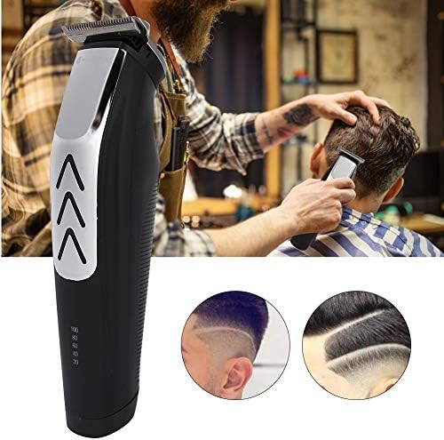 Клиперси за коса за мажи, професионален електричен тример за коса за коса, машина за сечење на коса за сечење на маслото за масло,