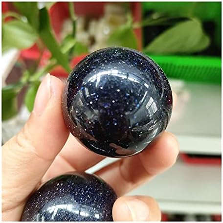 Апефит Кристал Нов сино-песок камена кварц кристална топка Подароци кристал