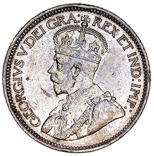 1919 CA George V канадски км 22 сребро 10 центи многу добро