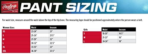Серија за лансирање на Rawlings Women Fastpitch Pantans Softball | Големини на возрасни | Повеќе бои