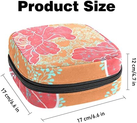 Санитарна торба за складирање на салфетки, менструална торба за торбички за гаќички за тампон за женски производ со патент за тинејџери жени