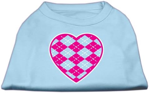 Производи за миленичиња Мираж Аргиле срце розов екран за печатење кошула бебе сина LG