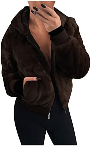 Зимски палто на Foviguo, Trending Night Night Долги ракави, женски фестивал долг истегнување V вратот палто плетенски полиестер