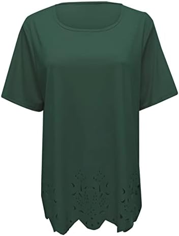 Амикадом блузи за девојки есен лето краток ракав брод вратот спандекс плус основни врвови кошули женски облека n4
