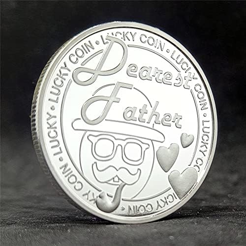 Руска Роденденска Торта Сребрена Комеморативна Колекција Монети Благослов На Таткото Медал На Среќна Љубовна Монета