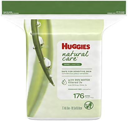 Huggies Природна грижа за бебиња, несечени, 1 пакет за полнење