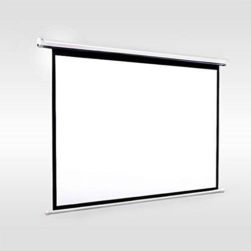 PDGJG 72 инчи 16: 9 Електричен екран за проекција Мет Вајт за LED LCD HD Movie Motorized Projector Screen