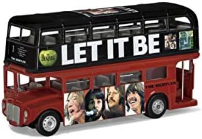 Корги Битлси го остави да биде Лондон Двоен Декер автобус 1:64 Diecast Display Model CC82341
