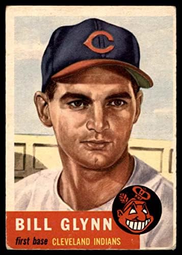 1953 Бејзбол Топс 171 Бил Глин добро со картички на Микис