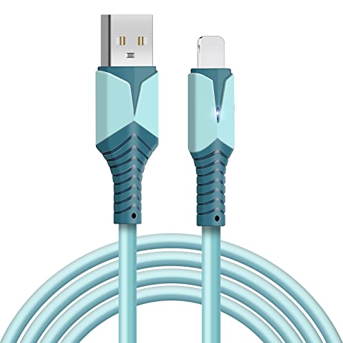 XNMOA USB кабелски полначи за iPhone 14 13 12 11 Pro Max XR XS X 8 7 iPad, 3A Брзо полнење, 6ft полнач за полначи за iPhone, USB кабел со