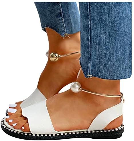Папучи за жени 2023 година летни модни сандали со модни модни отвори за пети Флип Флопс слајдови Слингбек цврста плажа рамна сандала