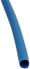 Аексит Топлинска Смалувачка Електрична опрема Цевка 1,5 мм Внатрешна Диа Сина Жица Завиткајте Кабелски Ракав Долг 1 Метар
