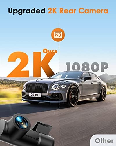 5ghz WiFi 4K Dash CAM GPS, 4k Предна И 2k Задна Двојна Камера За Автомобили, Автомобилска Камера 3.16 Екран На Допир, Двојна Sony