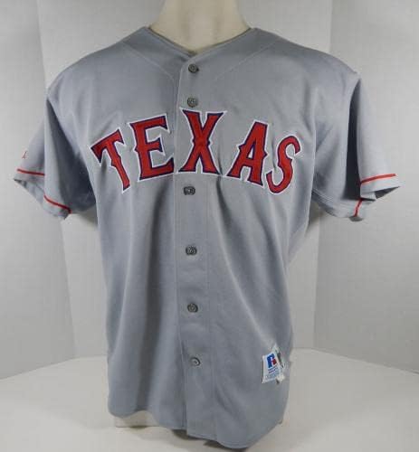 1995-99 Тексас Ренџерс 52 Игра Користена Grey Jersey DP08126 - Игра користена МЛБ дресови