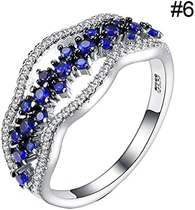 2023 година Нова сребрена позлатена сафири ringвонат Европа и Соединетите модни црнци златни прстени за момчиња прстени на
