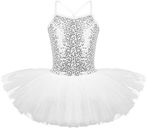 Девојче девојче девојче девојче за продолжена балетска танцова фустан гимнастика Леотард за девојки танцувајќи мраз за лизгање облека облека