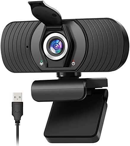 ВЕБ камера HD 1080p Веб Камера, USB Веб Камера Со Микрофон &засилувач; Приватност Капак, Стриминг Веб Камера камера ЗА КОМПЈУТЕР,