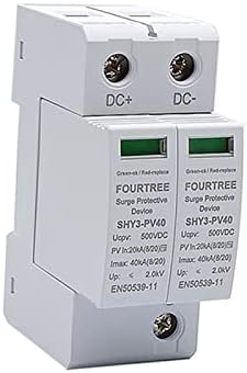 SUTK PV Surge Protector 2P 500VDC Arrester уред SPD Switch House House Stymer Combiner Combiner Box Laser Marking