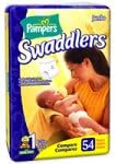 Памперс Свадлерс Новороденче За Еднократна Употреба Пелени Големина Н, 32 Брои