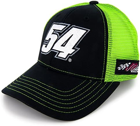 Checked Sports Sports Ty Gibbs 2022 Colorblock 54 Mesh Hat Black / Green, зелена / црна, една големина