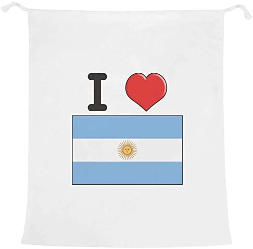 Ја Сакам Аргентина Торба За Перење/Перење/Складирање