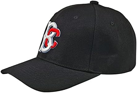 Калеид Бруклин Циклон Унисекс Возрасен везена прилагодлива капа за бејзбол капа, тато капа, црно