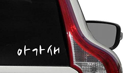 Got7 ahgase корејски хоризонтален автомобил винил налепница на налепница за браник за автоматски автомобили Камиони за шофершајбни Прилагодени