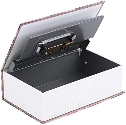 Креативна Симулациска Книга Безбедна Кутија Пари Кутија За Собирање Накит За Складирање Со Комбинирана Брава За Personal Средства,