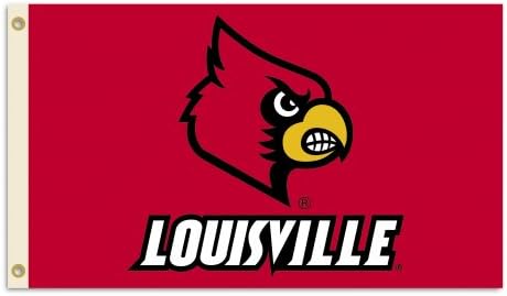 BSI Products, Inc - Louisville Cardinals 3x5 знаме