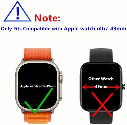 Mihence [3PCS] Компатибилен со заштитник на ултра екран на Apple Watch, 9H анти-гребење со заштитено стакло заштитен филм, транспарентен, транспарентен
