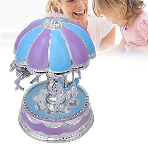 Вакитар иновативни деца рингишпил, роденденски подарок пластични украси светлечки осум-тонски тројанска музичка кутија, за домашни деца